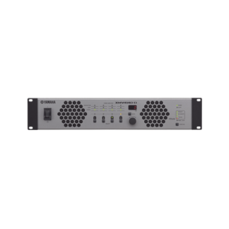 Amplificador de Audio Multicanal con Conexión Análoga | DANTE | 4 Canales, 140W | 8 OHMS | 70/100V
