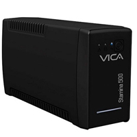 NO BREAK UPS VICA STAMINA 500 500VA/300W 8 TOMAS NEMA 5-15R (4/4), 3 AÑOS DE GARANTIA