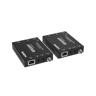 Extensor HDMI 4K@60Hz | PoC Bidireccional | HDR y Dolby Vision | Audio ARC y Óptico | Transmisión hasta 70m por CAT6