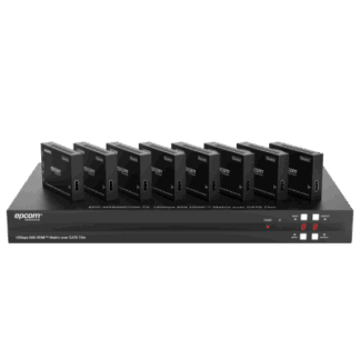 Matriz HDMI 8x8 | 4K@60Hz 4:4:4 | 8 Salidas HDMI + 8 CAT | Extensión hasta 70 m | Audio HD | Control IR/LAN/RS-232/Web GUI
