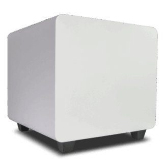 Subwoofer Activo de 12in | Diseño Down-Firing | 500W RMS | Recinto Sellado | Acabado Blanco