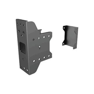 Accesorio_ Placa para Montaje doble de Pantallas Para Exhibicion de Pared a Pared| Dimensiones 225.2 mm x 126.2 mm x 95 mm