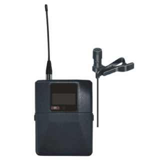 Micrófono de Solapa Digital Inalámbrico EP-59L / Condenser / Rango Frecuencia 540-590MHz y 640-690MHz / Modulación pi/4-DQPSK / Potencia Salida ≥10dBm / Autonomía >10 Horas / OLED Display / Ajuste Potencia y Volumen / Fun