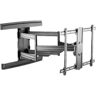Soporte de Pared Articulado para Pantallas 37" a 85" / Extensión 800 mm / Capacidad de Carga 69.9 kg / Gestión Integrada de Cables / Patrones VESA Múltiples / Inclinación con Bloqueo