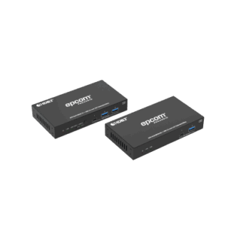 Extensor USB 3.2 Gen 1 | 100 m | Cable CAT6a | Velocidad 5 Gbps | Puertos USB-C y USB-A | PoC Bidireccional 24V | Compatible Con Dispositivos USB Variados