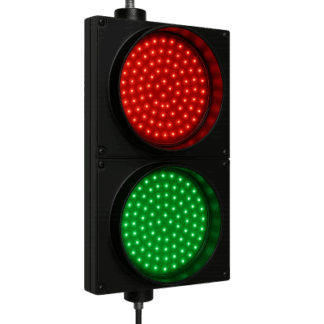 Semáforo / Señalización Rojo y Verde / Diametro 20 cm.