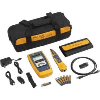 Kit Avanzado de Calificador de Red LinkIQ, Para Verificar Rendimiento de Cableado Hasta 10Gbps Basado en Frecuencia, con Pantalla Multitáctil a Color